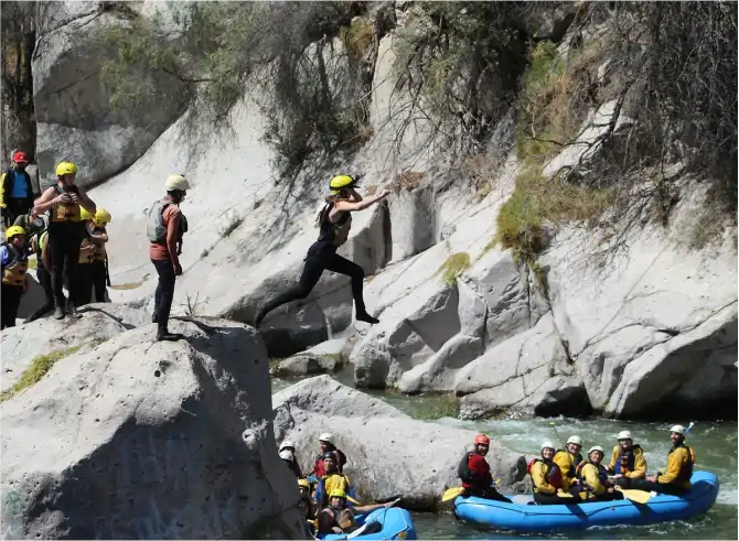 Rafting en Cusipata